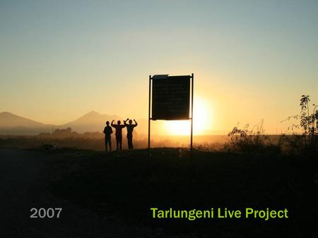 2007 Tarlungeni Live Project. We’ve been given a project with no outline; in a country we know nothing of, with a client we don’t know and a language.