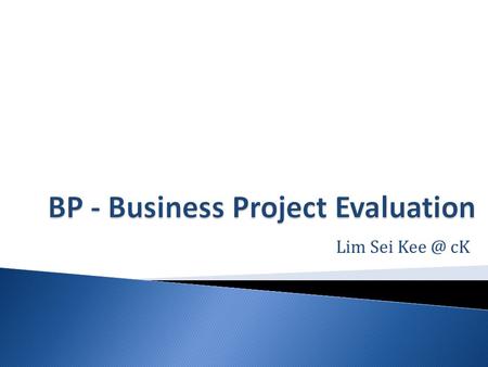 Lim Sei cK. Evaluation is part of a larger program planning process. First, you plan the project. Then you implement it. Lastly, you evaluate it.