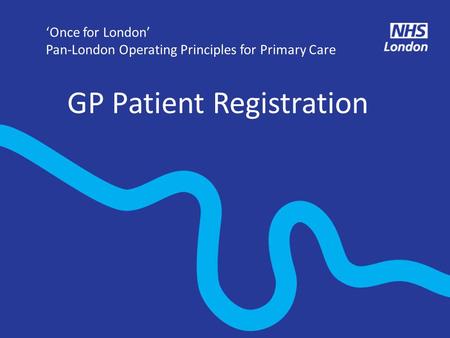 GP Patient Registration