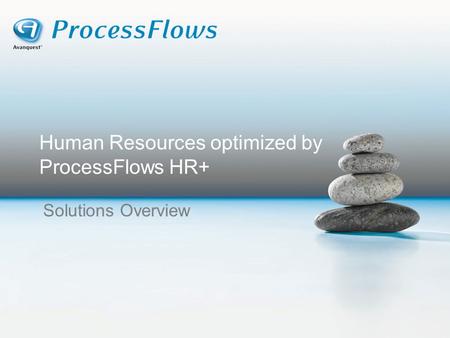 Human Resources optimized by ProcessFlows HR+