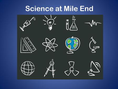 Science at Mile End. Why science improvement? -City (and nation) wide priority -The UK has a shortage of graduates in science, technology, engineering.