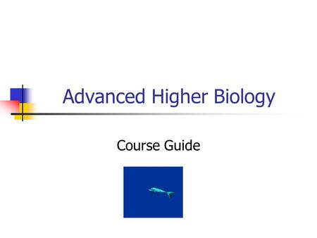 Advanced Higher Biology Course Guide Unit 1: Cell Biology - June to Jan Structure, function and growth of prokaryotic and eukaryotic cells Structure.