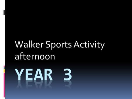 Walker Sports Activity afternoon Let’s try netball!