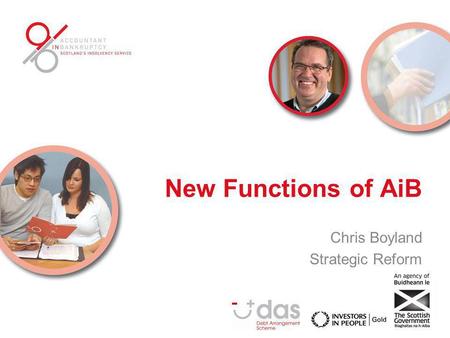 New Functions of AiB Chris Boyland Strategic Reform.