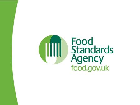 FSA Annual Update Events Autumn 2012 The Food Information Regulation with a focus on allergens Sue Hattersley Food Standards Agency.