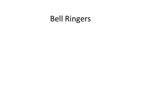 Bell Ringers. Bell Ringer Aug 14, 2012 Grab an article from the box and read it. Don’t get lost in the unusual names or words. Simply highlight/underline.