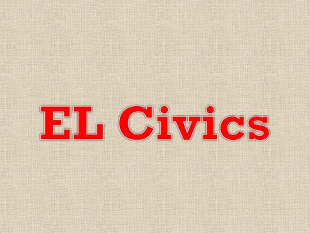 What is it? It is a civics education federally-founded program.