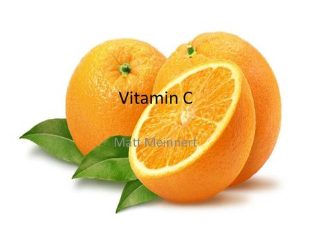 Vitamin C Matt Meinnert. Original Use Vitamin C is needed for the production of collagen in the connective tissue. These fibers are in many places throughout.