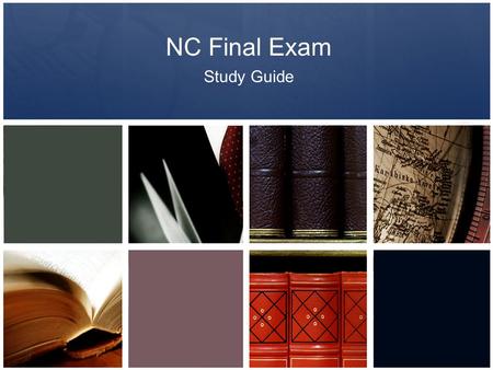 NC Final Exam Study Guide. Conflict External Conflict Person vs person Person vs nature Person vs society Internal Conflict Person vs self.