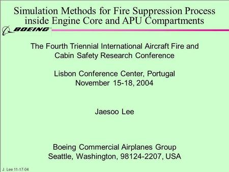 Simulation Methods for Fire Suppression Process