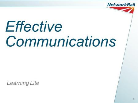 1 Effective Communications Learning Lite. 2 What is Communication? Communication is a way of making ourselves understood; without it we would not be able.
