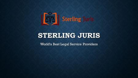 STERLING JURIS World's Best Legal Service Providers.