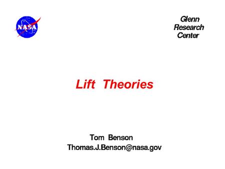 Lift Theories Linear Motion.