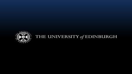 The changing student experience of Tier Four compliance An overview of how the University of Edinburgh's approach to Tier Four requirements has been shaped.