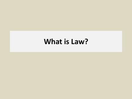 What is Law?. Was Osama Bin Laden’s Assassination Lawful?