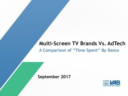 Multi-Screen TV Brands Vs. AdTech