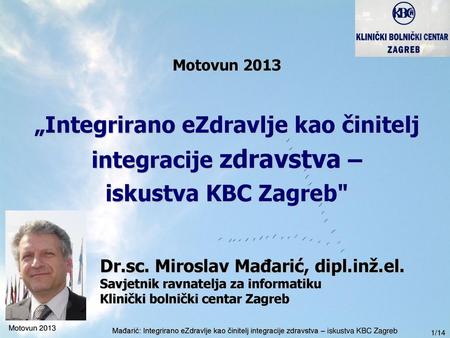 Dr.sc. Miroslav Mađarić, dipl.inž.el.