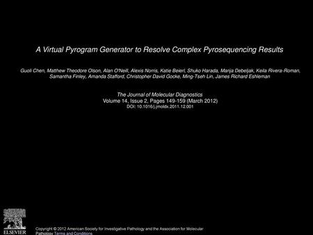 A Virtual Pyrogram Generator to Resolve Complex Pyrosequencing Results