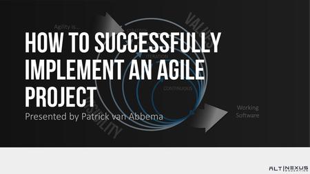How to Successfully Implement an Agile Project