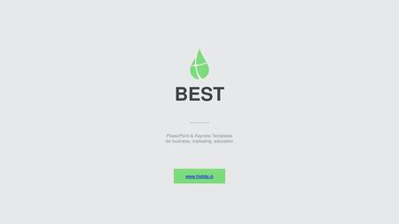BEST PowerPoint & Keynote Templates for business, marketing, education