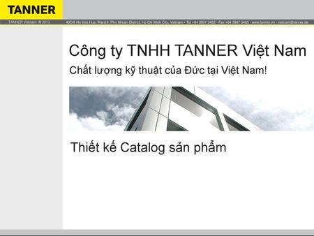 Công ty TNHH TANNER Việt Nam