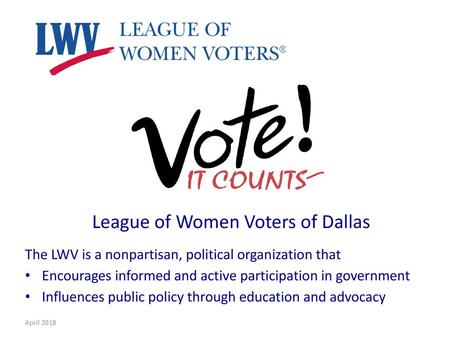 League of Women Voters of Dallas