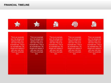 FINANCIAL TIMELINE This is an example text. Go ahead and replace it with your own text This is an example text. This is an example text. Go ahead and replace.