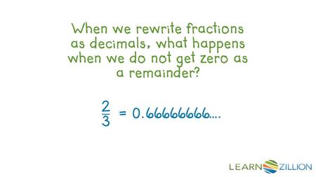 2 3 = …. LearnZillion Notes: