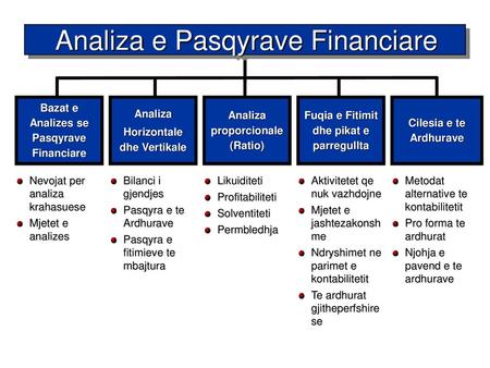 Analiza e Pasqyrave Financiare