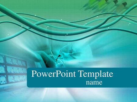 PowerPoint Template name.