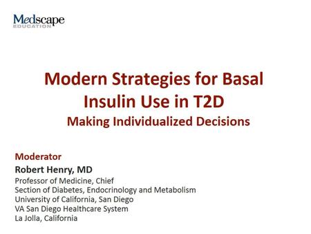 Modern Strategies for Basal Insulin Use in T2D