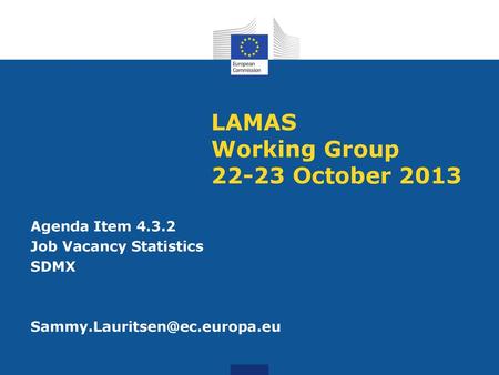 LAMAS Working Group October 2013