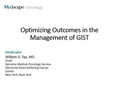 Optimizing Outcomes in the Management of GIST