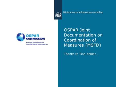 OSPAR Joint Documentation on Coordination of Measures (MSFD)
