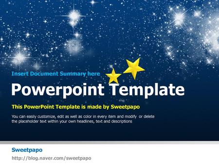 Powerpoint Template Insert Document Summary here Sweetpapo