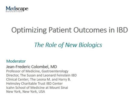 Optimizing Patient Outcomes in IBD