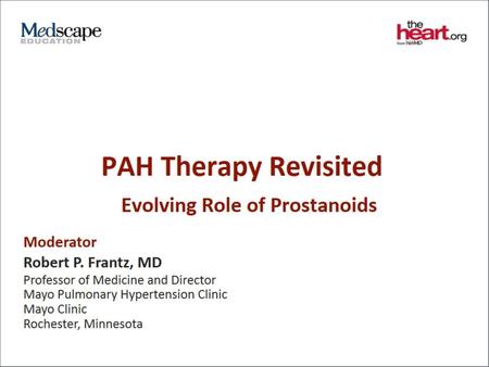 PAH Therapy Revisited.