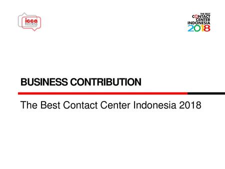 Business contribution