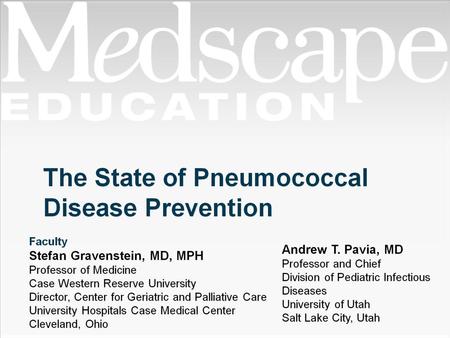 The State of Pneumococcal Disease Prevention