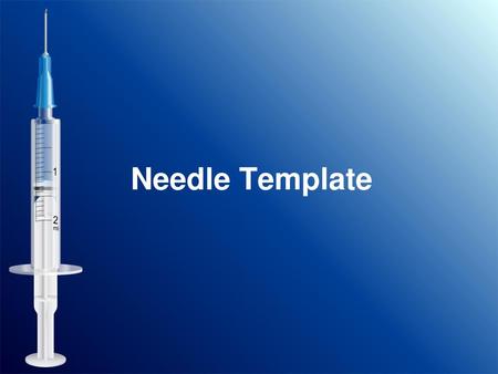 Needle Template.