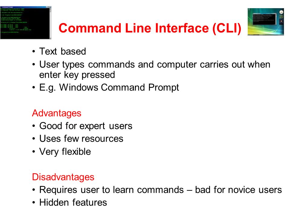 Resultado de imagen para cli command line interface