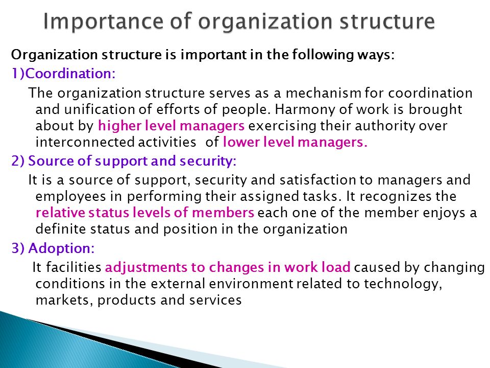 Importance Of Organizational Chart