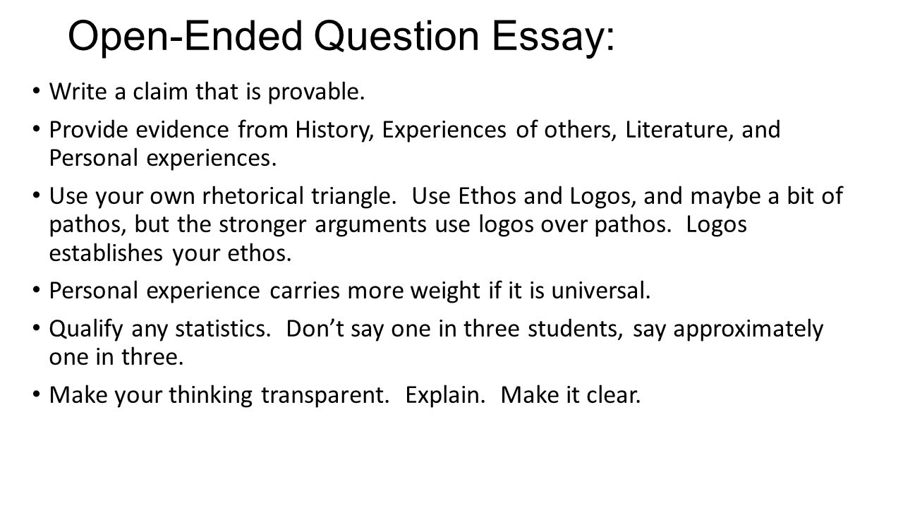 Open Ended Essay Questions For Ap English Literature And Composition Mendomundo