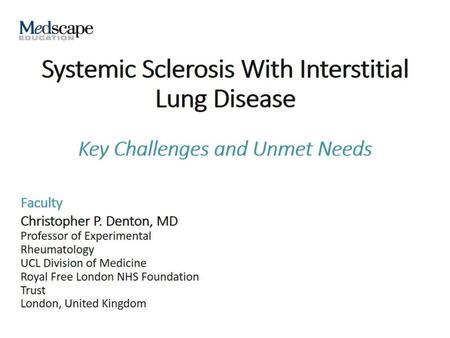 Systemic Sclerosis With Interstitial Lung Disease