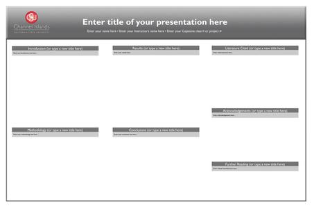 Enter title of your presentation here