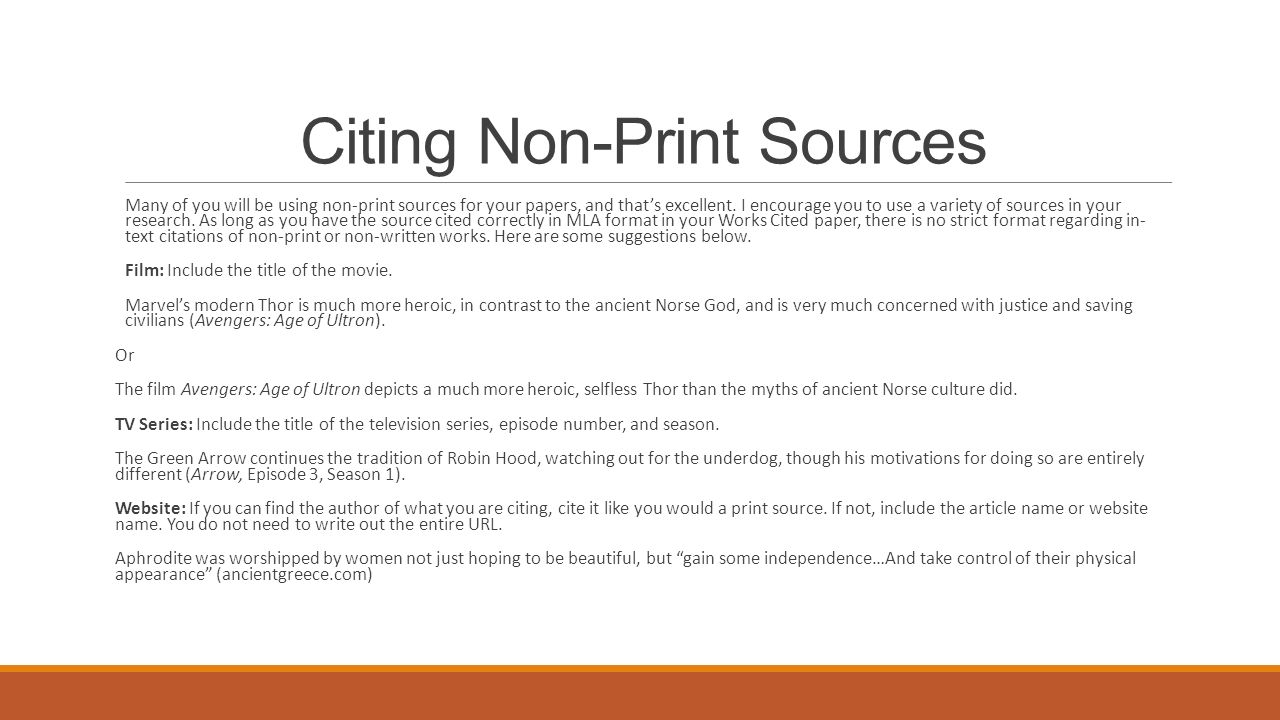 what is a print source in a research paper