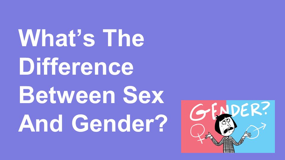 What S The Difference Between Sex And Gender 69