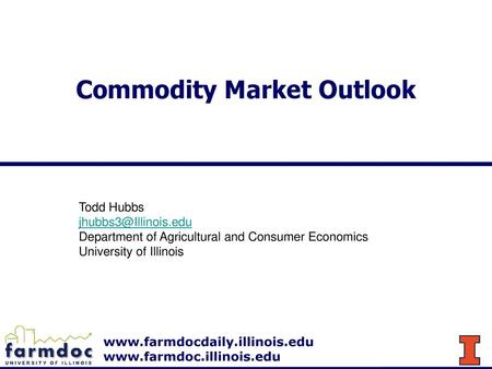 Commodity Market Outlook