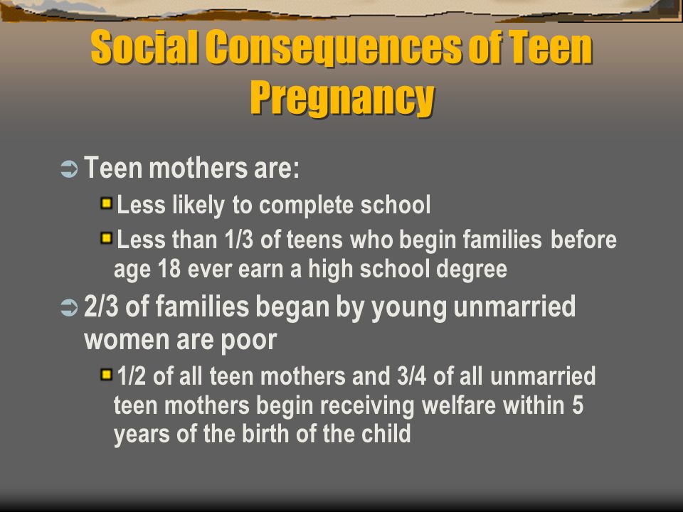 Consequences Of Teen 91