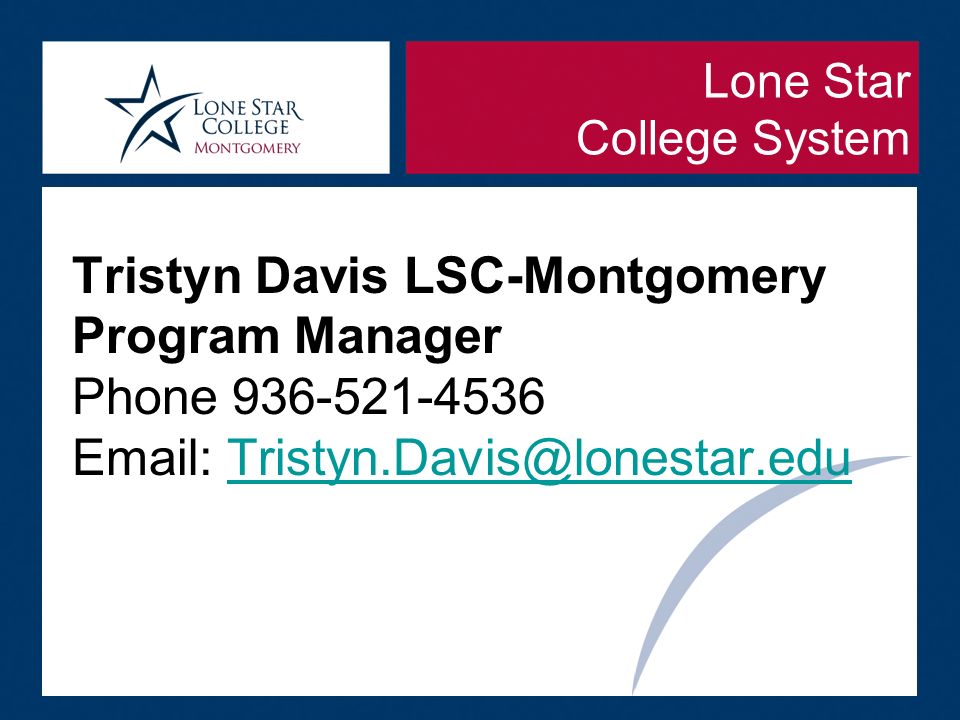 Lone Star College System 8